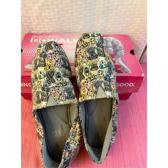 Skechers Bobs for Dogs Gray loafers size 8 - Picture 4 of 11